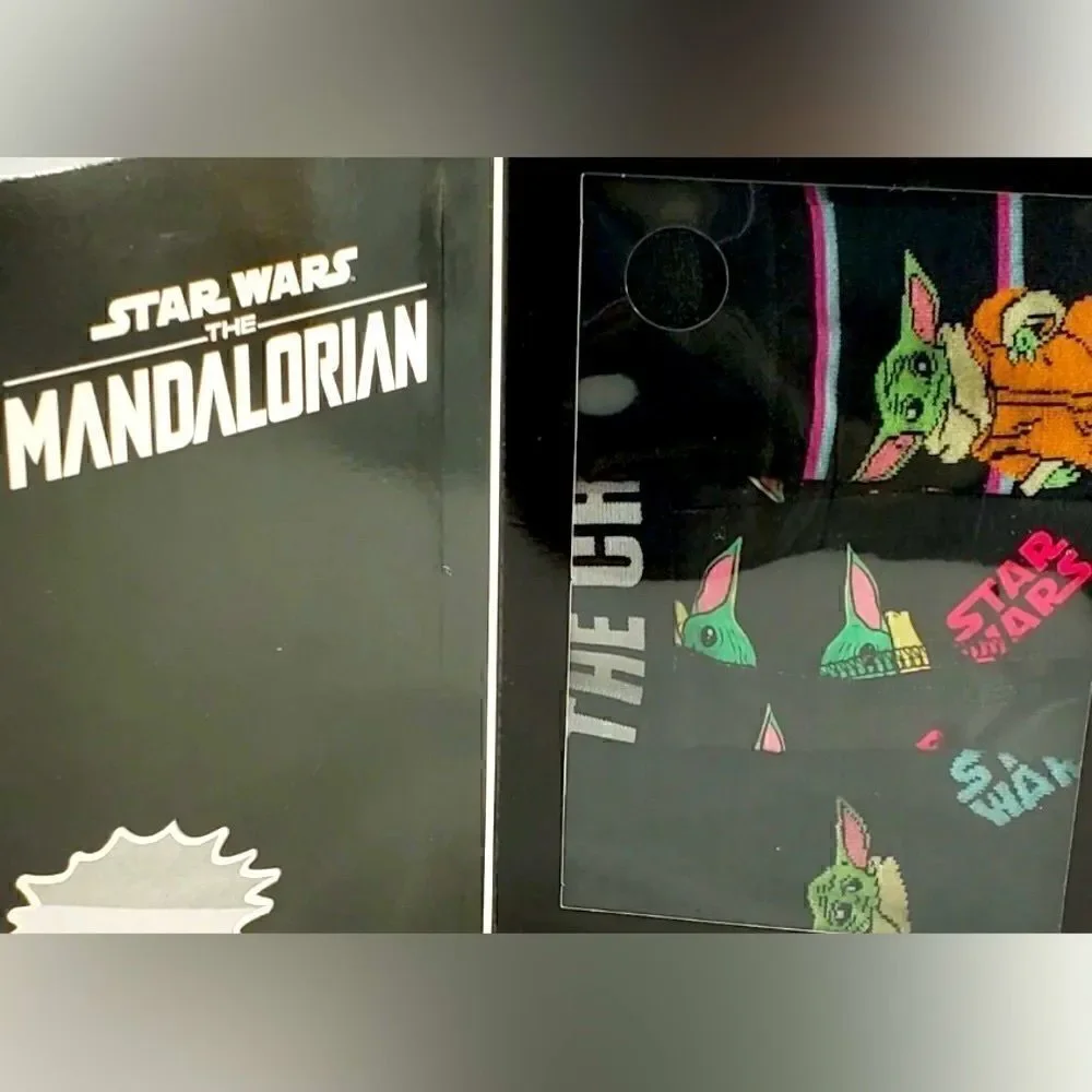 Star Wars The Child Boxer Brief Mens Size MAnd 2 Pair Crew Sock …